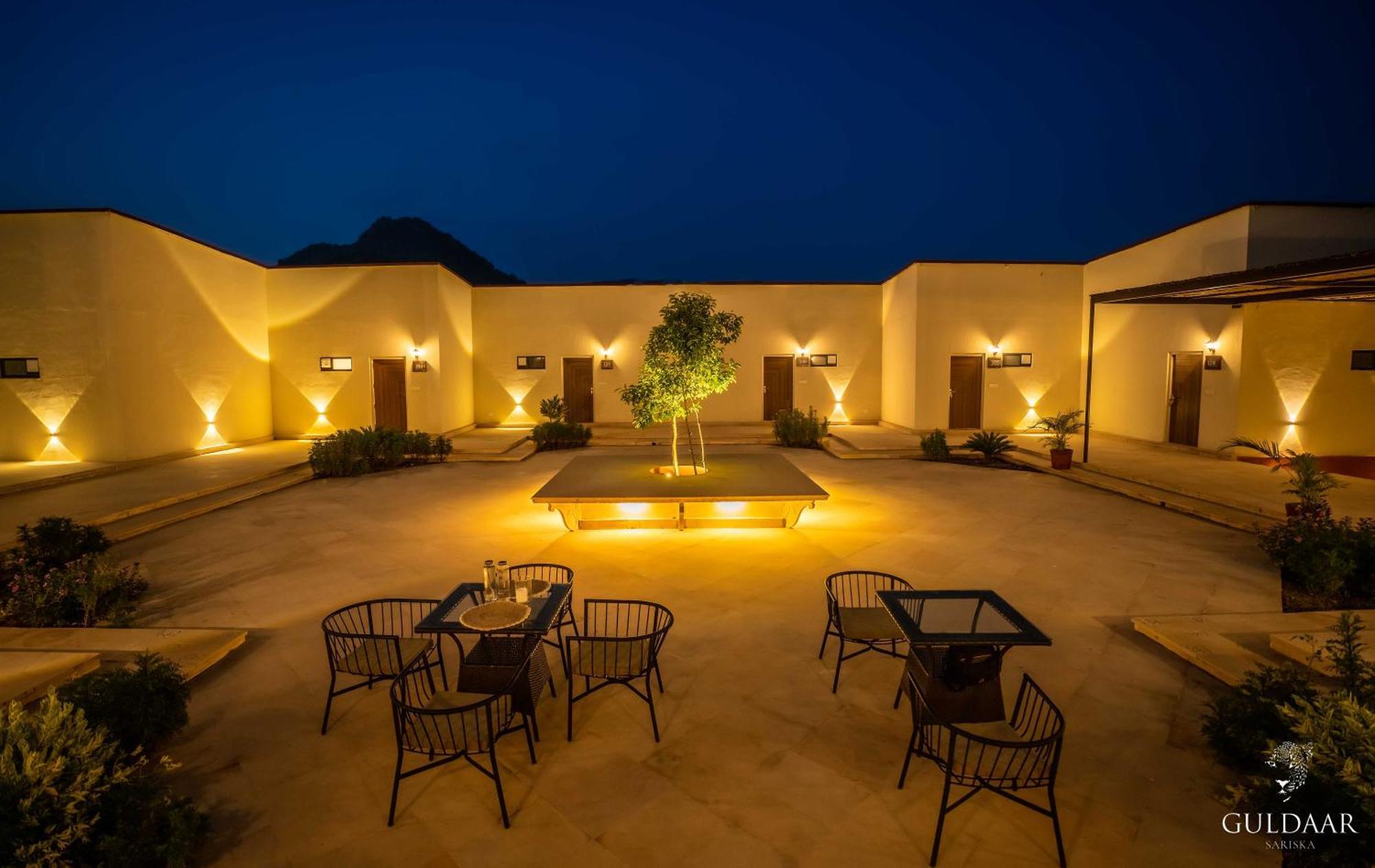 Guldaar Sariska - A Luxury Forest Resort Tehla Extérieur photo