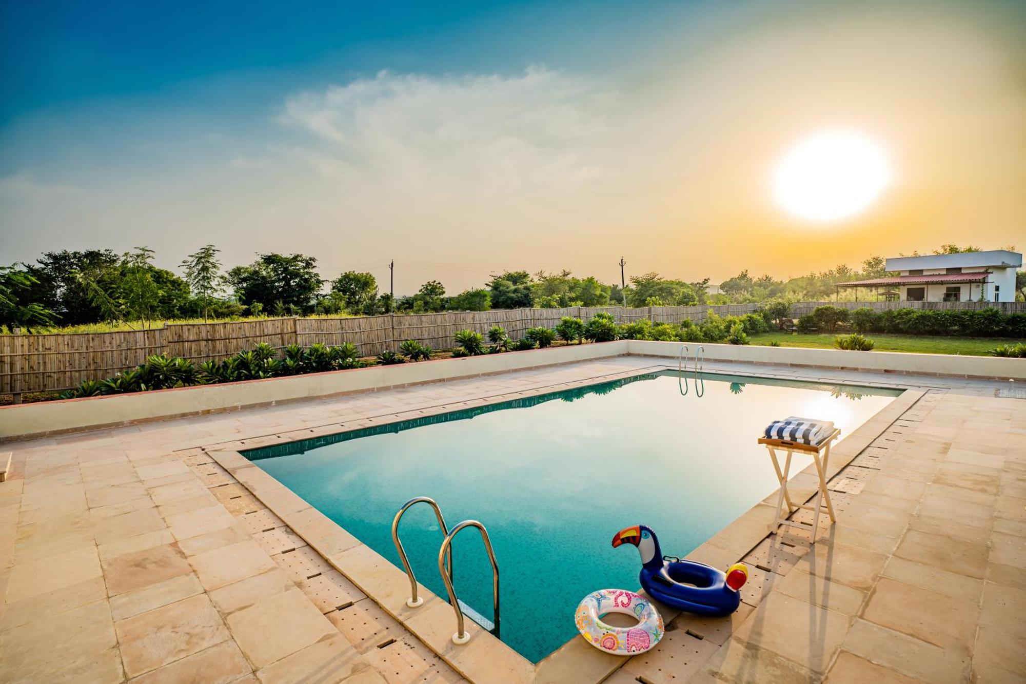 Guldaar Sariska - A Luxury Forest Resort Tehla Extérieur photo