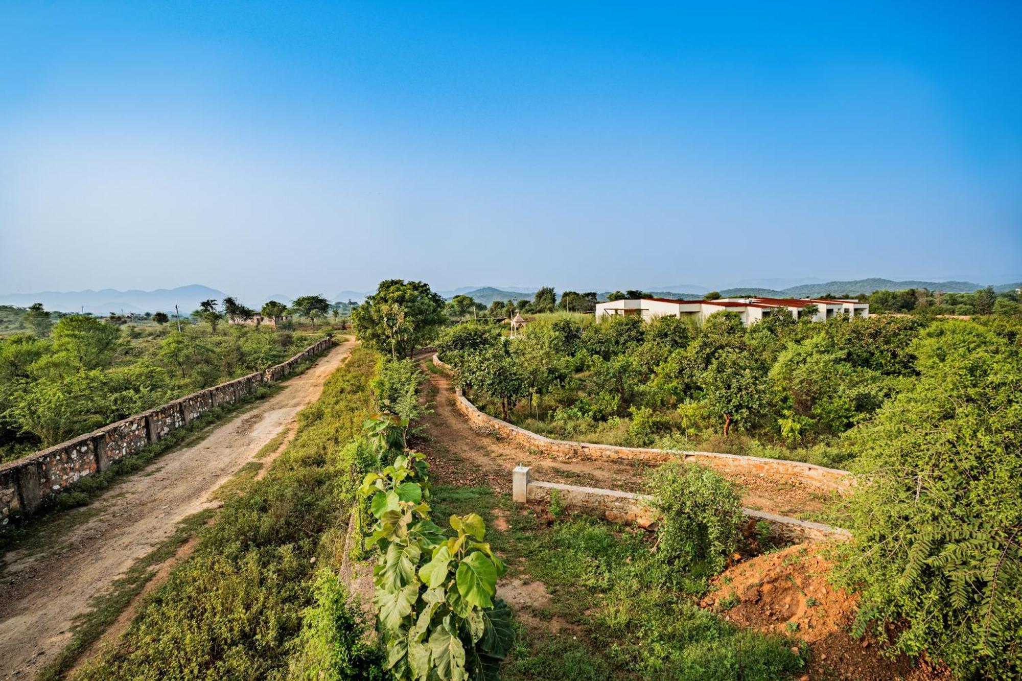 Guldaar Sariska - A Luxury Forest Resort Tehla Extérieur photo