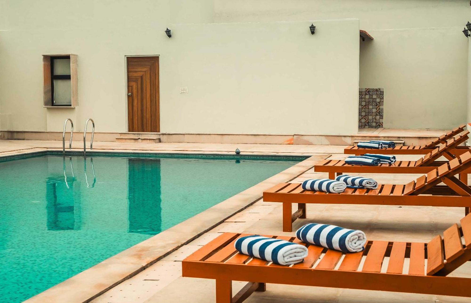 Guldaar Sariska - A Luxury Forest Resort Tehla Extérieur photo