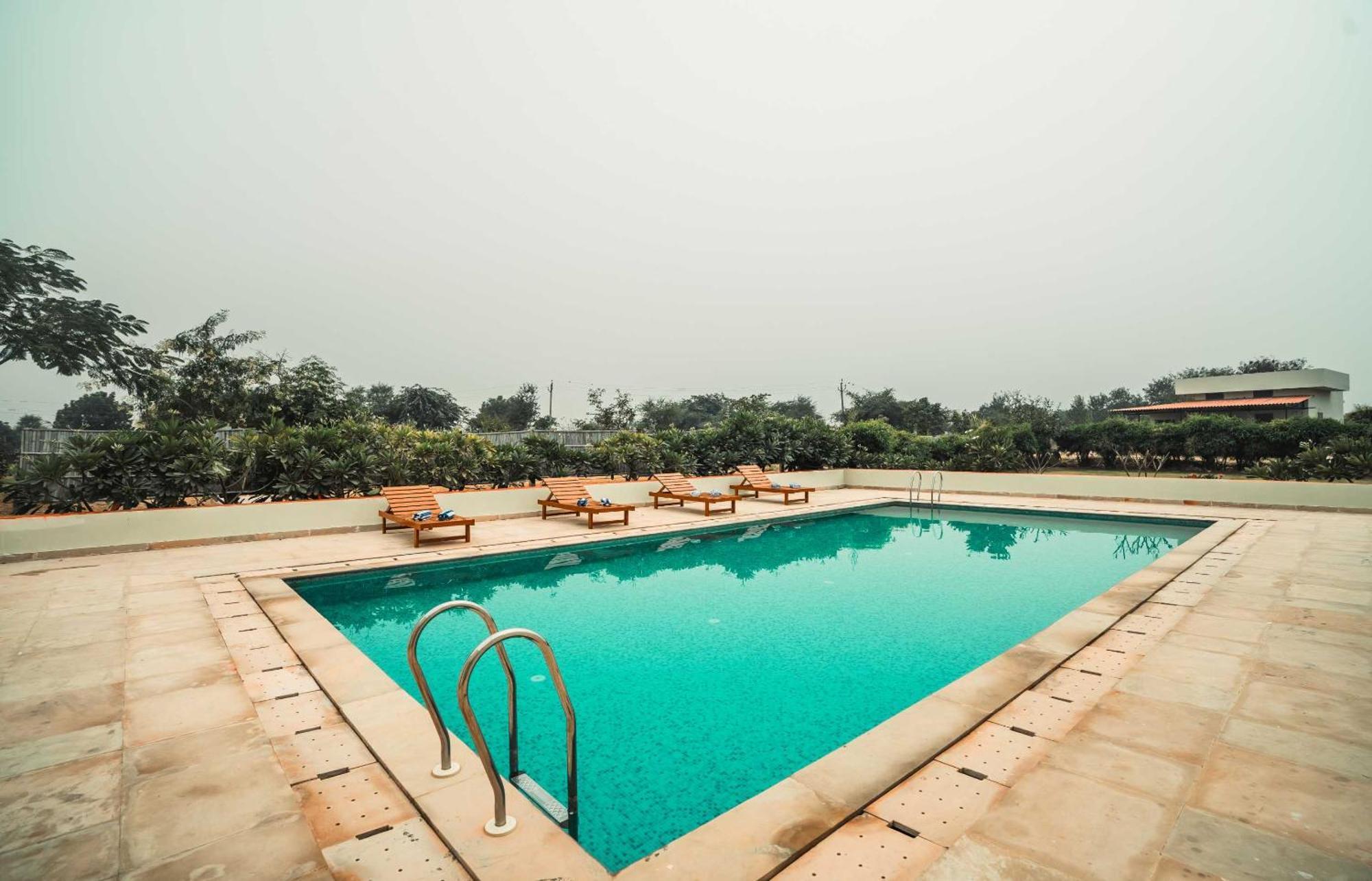Guldaar Sariska - A Luxury Forest Resort Tehla Extérieur photo