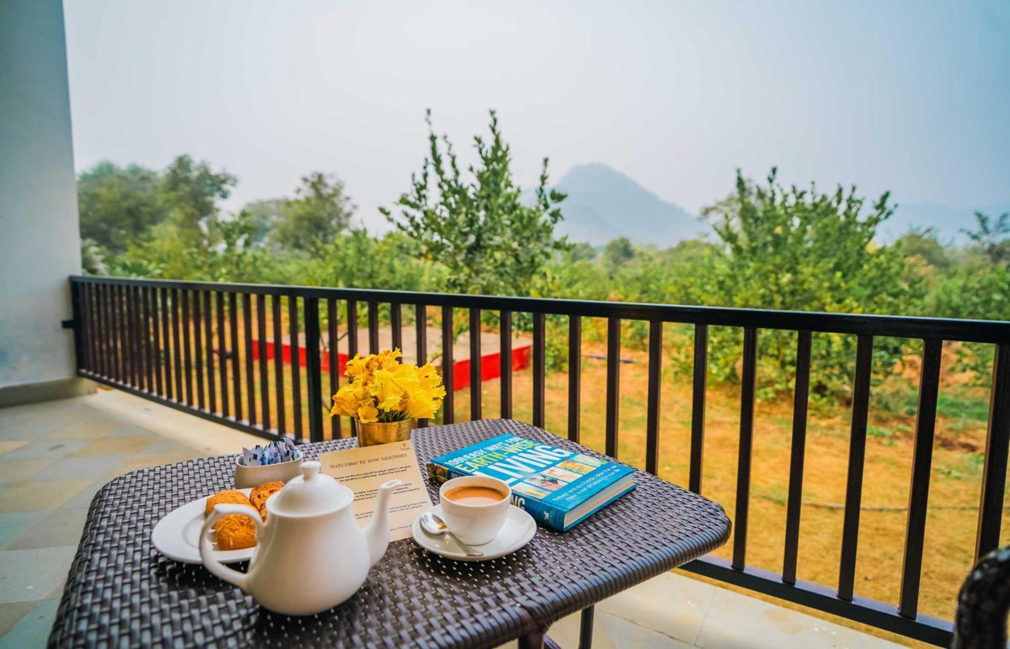 Guldaar Sariska - A Luxury Forest Resort Tehla Extérieur photo