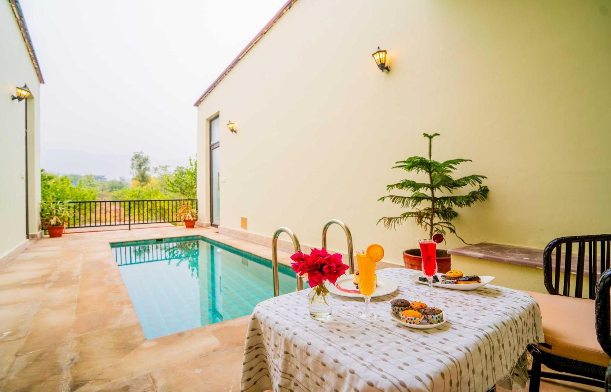 Guldaar Sariska - A Luxury Forest Resort Tehla Extérieur photo