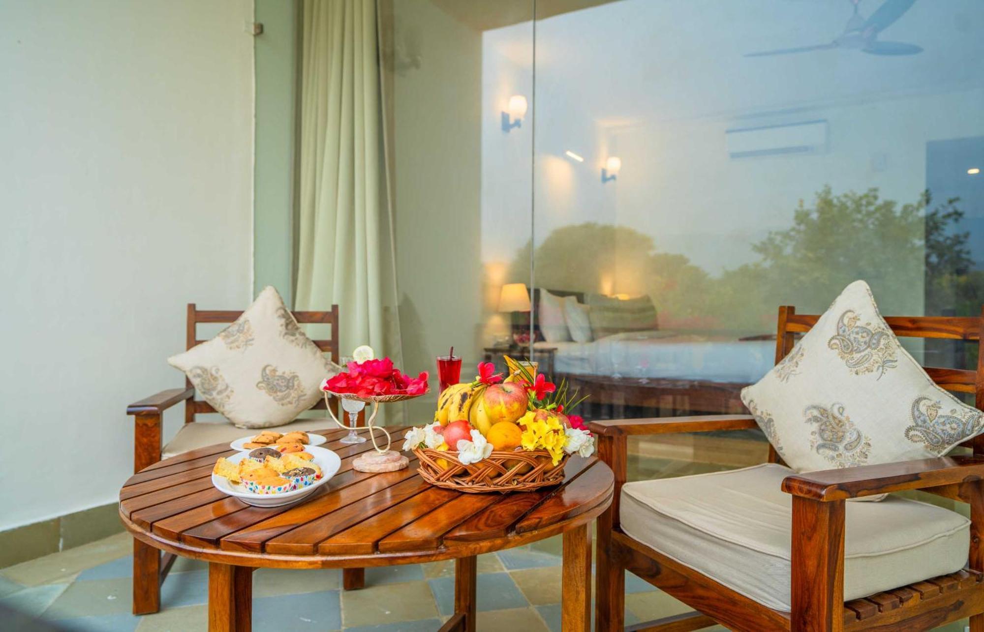Guldaar Sariska - A Luxury Forest Resort Tehla Extérieur photo