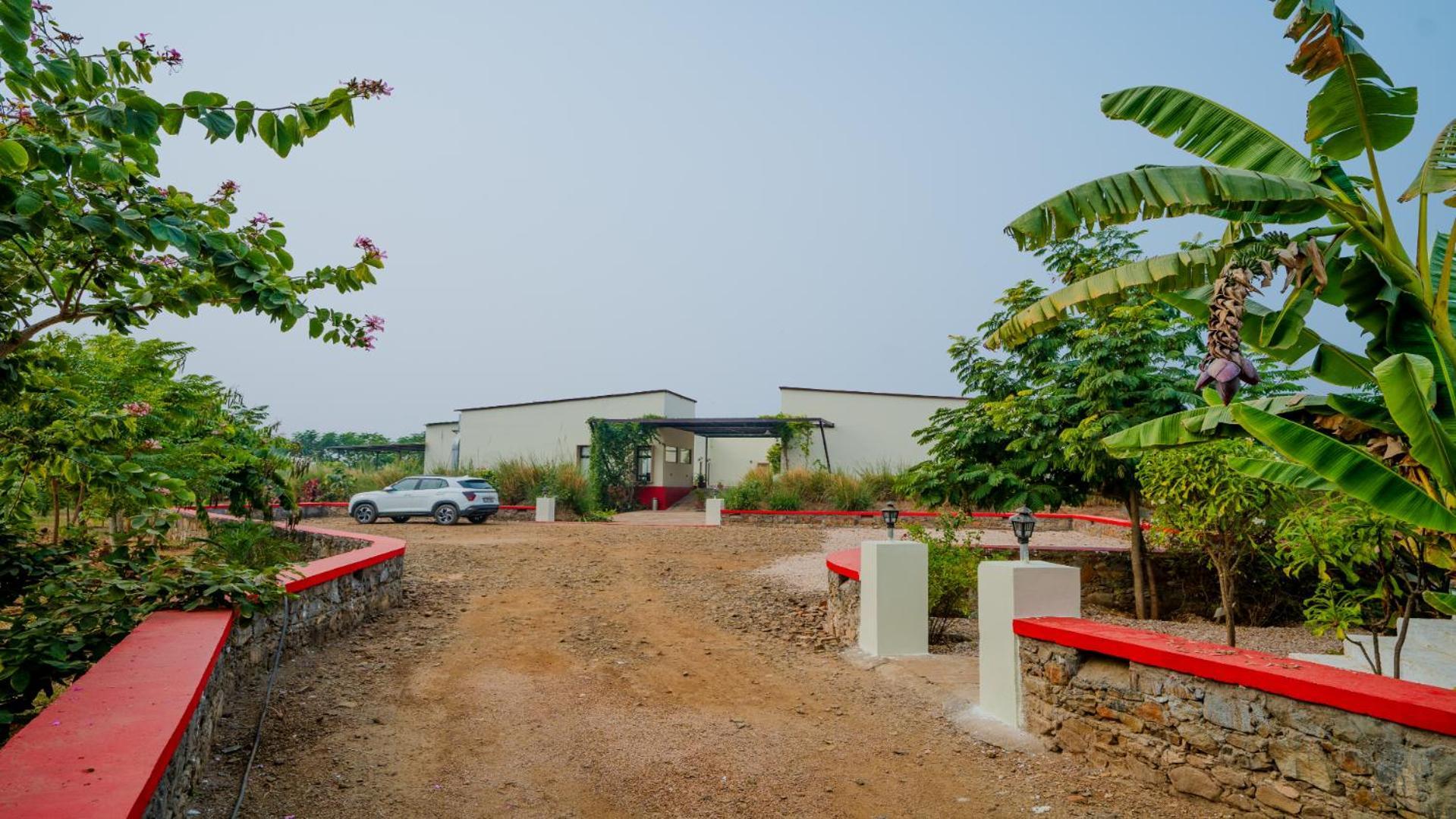 Guldaar Sariska - A Luxury Forest Resort Tehla Extérieur photo