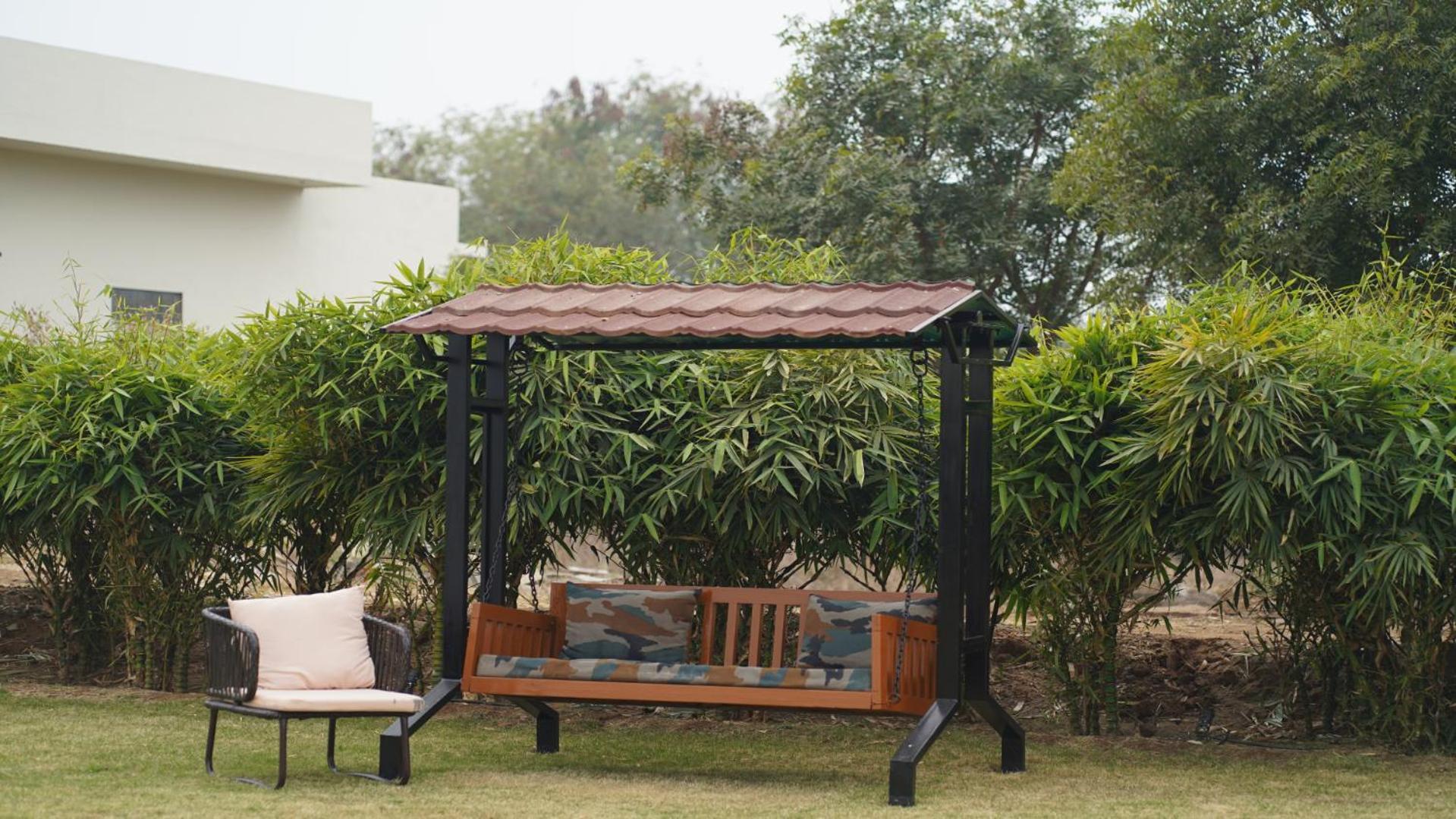 Guldaar Sariska - A Luxury Forest Resort Tehla Extérieur photo